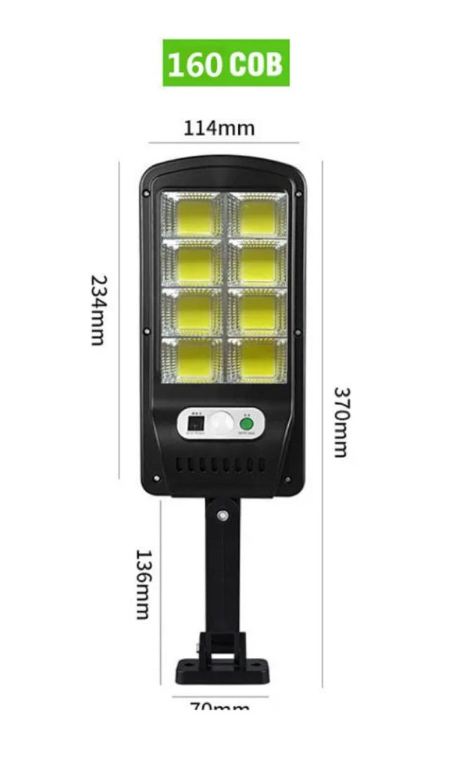 Lampara Solar Con Sensor D Presencia Led