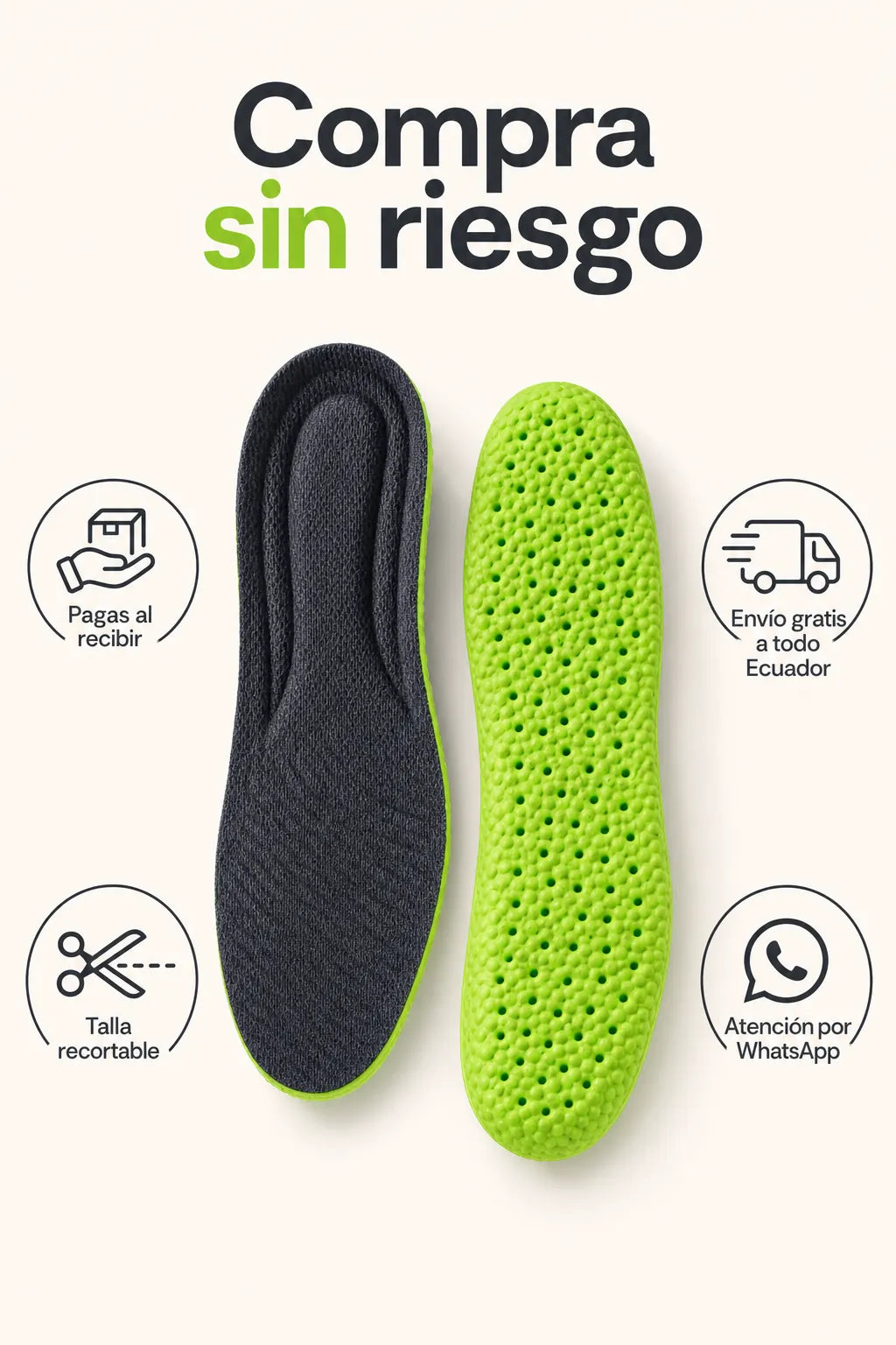 Compra segura: pago contra entrega y envío gratis