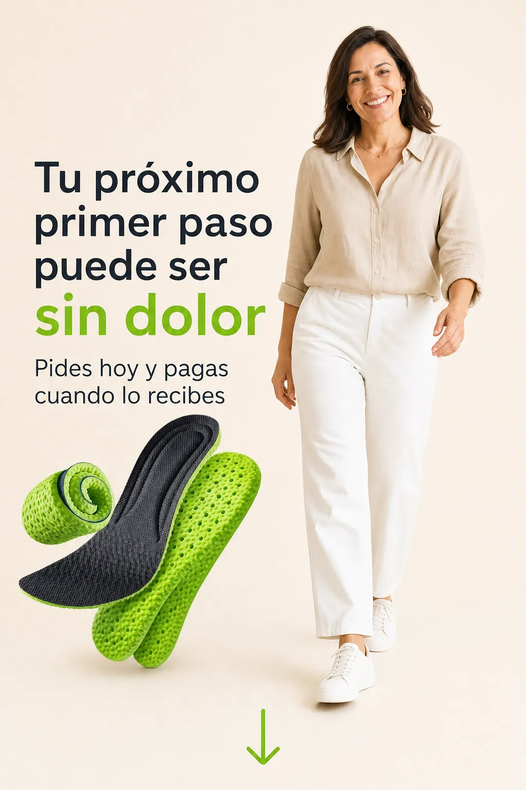Empieza hoy a caminar con comodidad