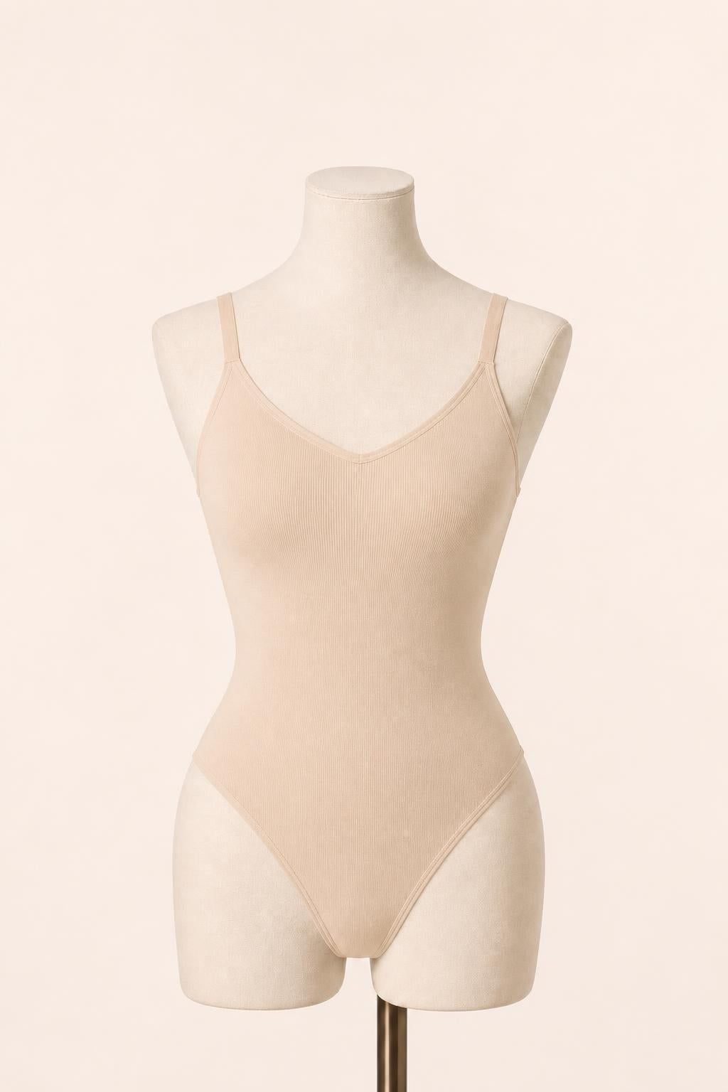 Body Control Deluxe, beige, maniquí frontal
