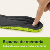 Espuma de memoria que vuelve a su forma
