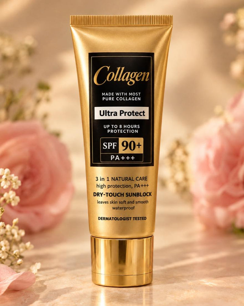 Collagen Ultra Protect — Protector Solar con Color SPF 90+