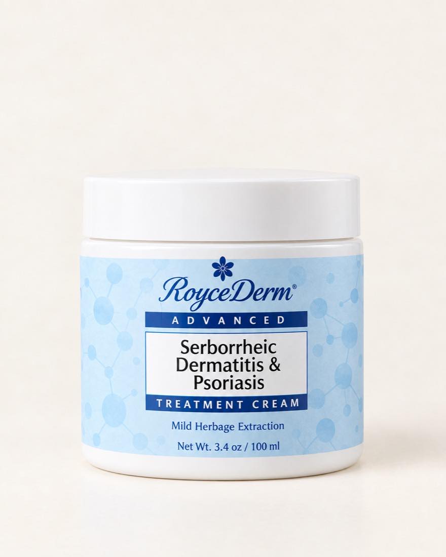 RoyceDerm Advanced — Crema para Dermatitis, Psoriasis y Eccema