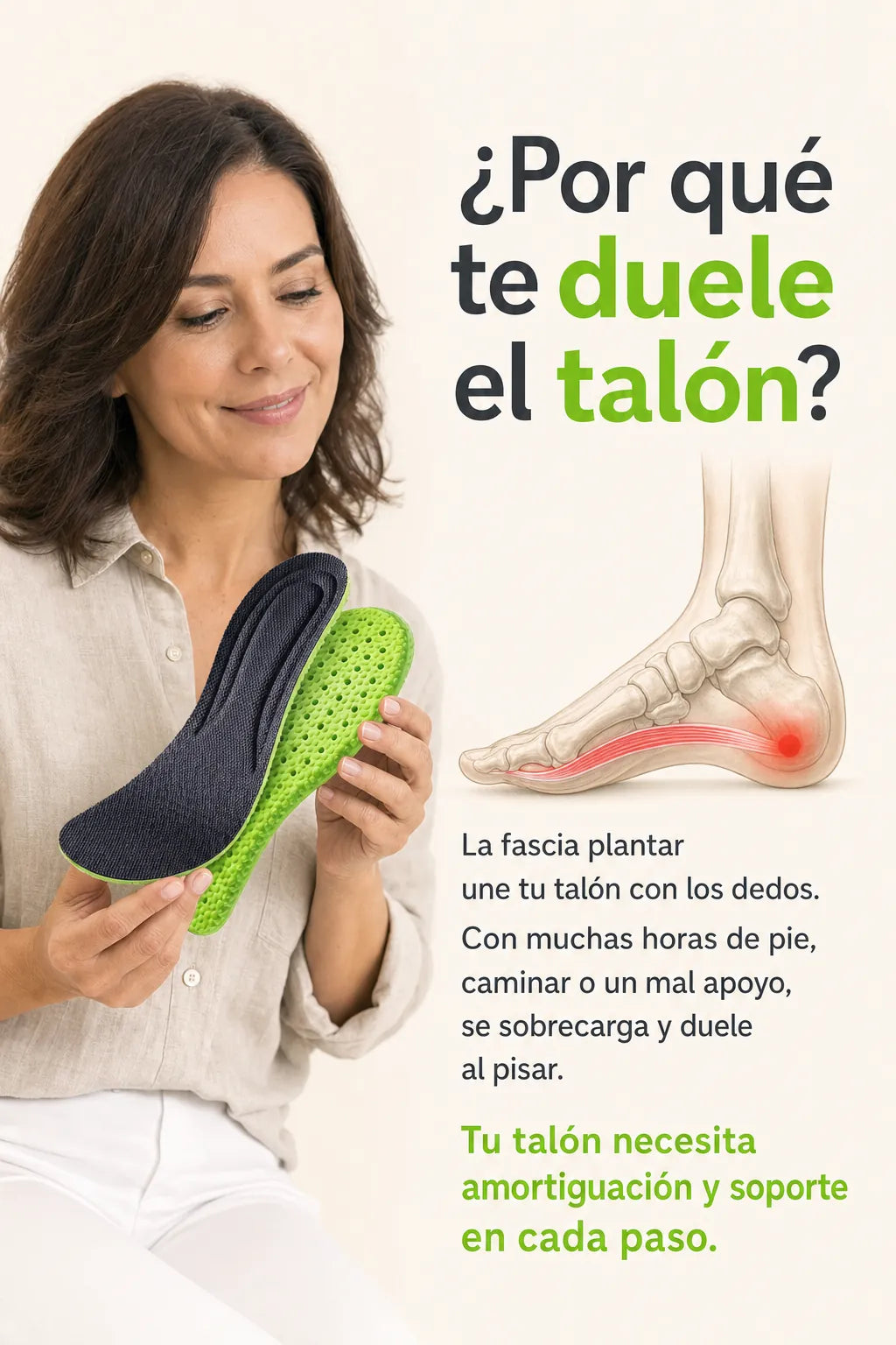 Explicación de la fascia plantar y el dolor de talón